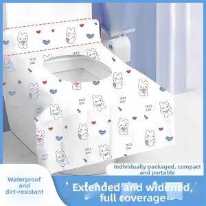 Disposable Thick Full Coverage Toilet Seat Cover For Travel and Postpartum