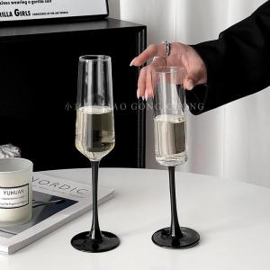 MEISITEKEKE | Elegant Crystal Champagne Flute Glasses