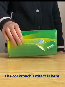 🌈Rainbeau🌈 กําจัดแมลงสาบ บ้านแมลงสาบ ไล่แมลงสาบ กับดักแมลงสาบ เหยื่อล่อ ราคาต่อ 1 ชิ้น กาวเหนียว ติดหนึบ