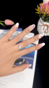 Nhẫn Bạc Nữ S925 Đính Đá CZ Nhẫn Đeo Tay Đơn Giản Bện Dây - N2900 - Bảo Ngọc Jewelry