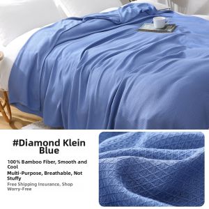 ZHUXIANGRUI | Cool Summer Bamboo Fiber Blanket