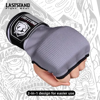 GINGPAI | Half Finger Gel Boxing Gloves Easy Wrapping
