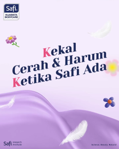 SAFI Hijabista Bodycare Whitening Deodoran Roll On Antibakteria Anti Peluh | Ketitam Ketibas Ketibus Ketitih Ketingi