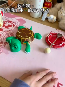 Alas gelas kura kura 3D / Cup Holder Tatakan Gelas IFN