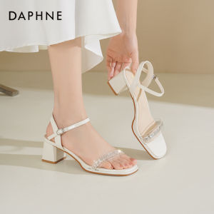 Daphne | Dép Bánh Xe Có Dây Đính Đinh Tán Màu Bạc Cho Phụ Nữ