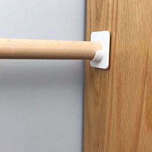 Set 2 Giá Đỡ Thanh Treo Rèm Cửa Không Cần Khoan Lỗ