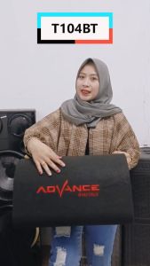 Advance T-104BT Speaker Bluetooth Subwoofer 10 inch Multifungsi Salon Aktif Dengan Remote Control