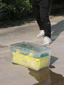 AIRAJ 13‘’-20‘’ Heavy Duty Tool Box Double Layer Plastic Tool Storage Box Tool Box Organizer