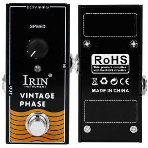 IRIN RF-06 Classic Phase Electric Guitar Effect Pedal Classic 70s Phase Vintage Effect True Bypass Pedal Guitarra Accessories