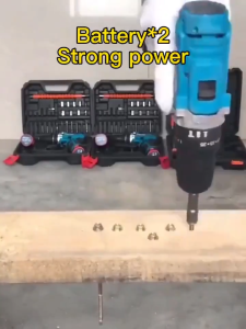 Makita 48V Cordless Drill Hand Drill Set Li-on Battery Car Electric Screw Driver Impact Drill