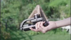 🔥SG Portable Selfie Stick Bluetooth Gimbal Stabilizer Anti-shake clear imaging Tripod Stand Selfie For All Phones travel live broadcast-specific