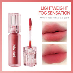 【COD】KEKEMOOD Velvet Water Mist Lip Glaze Lip Matte Tint RIngan Tahan Lama Long Lasting -💞Margot
