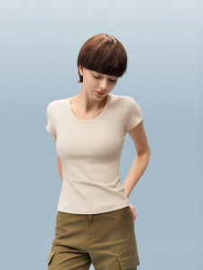 Bananain | Cool Sleeveless Underwear T-Shirt U-Neck For Women