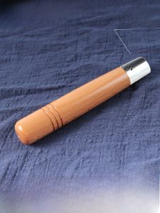 Yoshikawa Snow Plain Pot Wooden Handle Replacement Cherry Wood Original Size No Drilling Required Handle Kitchen Cooking Utensils