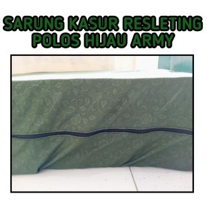SPREI RESLETING POLOS HIJAU ARMY