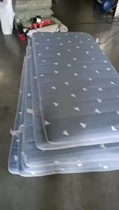 Printed Washable Thick Mattress For Student Dormitory Single And Double Bed Foldable
