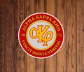 Vinyl Sticker Alpha kappa rho logo skeptron akrho sticker waterproof. 