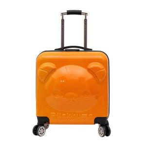 Childrens 18 Inch Cartoon 3D Luggage Cart Bag Student Gift All Directional Wheel Pulling Box Polyester Material with Lock