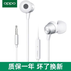 หูฟังสาย OPPO Original MH130 ครึ่งตัว ช่องเสียบ Type-C สำหรับ OPPO Reno10/9/8 หูฟังแบบมีสายสำหรับโทรศัพท์มือถือ