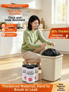 SIVASS | Tear-Resistant Thick Garbage Bags Drawstring