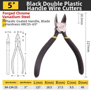 STANLEY | Mini Slant-nosed Pliers for Wires and Models With Spring