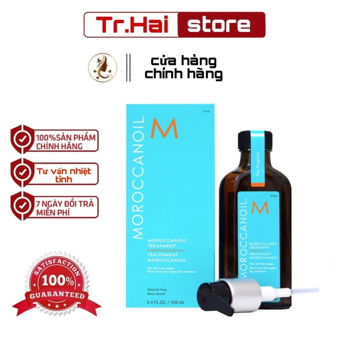 Tinh dầu dưỡng tóc Moroccanoil Treatment Original (chính hãng) 100ML