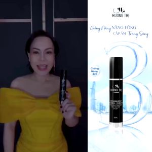 Kem Chống Nắng và lót Trang Điểm Hương Thị 50ML SPF50 CHÍNH HÃNG Việt Hương