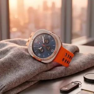 2 IN 1 Metal Case+Silicone Strap for Samsung Galaxy Ultra 2025/2024 Two Color Sport Bracelet for Galaxy Watch Ultra Watch Correa