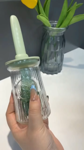 3 In 1 BBQ Oil Brush Heat Resistant Split Type Sauce Applying Brush Silicone Baking Tool Oil Dispenser Bottle with Brush