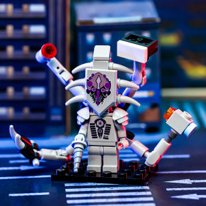 New Toilet Man Titan Siren Skibidi Toilet Titan Monitor Man Calm Human-Shaped Lodestone Building Blocks Toy