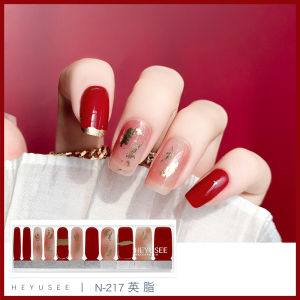 No-Bake Gel French Nail Art Stickers 2025 New Style Easy Wear Comfortable Adhesive Nail Tips Patches for Various Skin Types