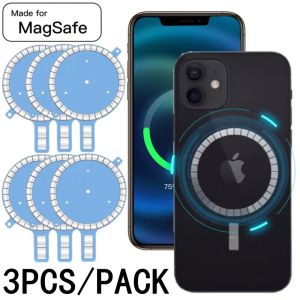 Mobile Phone Strong Magnetic Circle Sticker for Magsafe Wireless Charging Magnet Ring Sticker Disk Compatible with iPhone 15 14 13