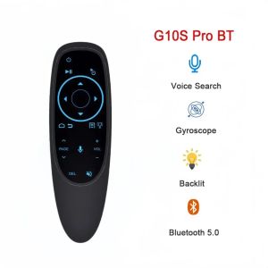 KEBIDU | G20S BT PRO Voice Remote Control 2.4G Wireless Bluetooth Air Mouse BT5.0 Microphone Gyroscope IR Learning for Android Tv Box