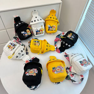 Cute Cartoon Kids Crossbody Bag Single Shoulder Phone Wallet for Girls Boys Children Fashionable Waist Pack Baby Money Bag