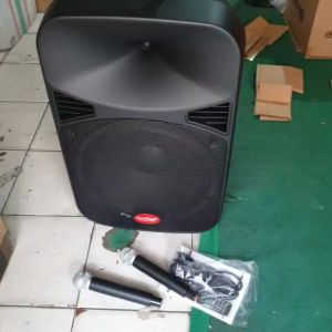 SPEAKER WIRELESS BARETONE MAX15MHWR MAX 15 MHWR MAX15 MWR 15 Inch 15in SPEAKER PORTABLE BATERAI ORIGINAL