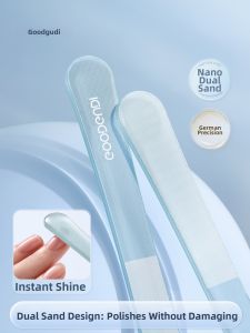Goodgudi | Dual-Head Nano Glass Nail File and Polishing Tool