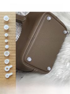 Platinum ตะกร้าจับฐานเล็บฟิล์มฝาครอบป้องกันสําหรับ Lady กระเป๋าเหมาะสําหรับ Kelly Hermès กระเป๋าถืออุปกรณ์เสริม