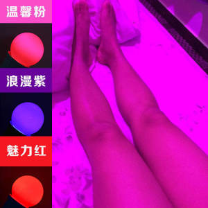 Pink Socket Light Bedroom Night Lamp Couple Hotel Internet Famous Romantic Atmosphere Flirting Colorful Red Bulb LED Ballast Lamp