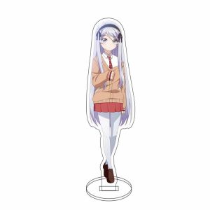 Bandai | Giá Đỡ Hình Nhân Vật Anime 16CM - Quà Tặng Đồ Trang Trí Cosplay Bằng Acrylic Có Hình Akane Sakuramori Harumi Ishikura Dành Cho Người Hâm Mộ Và Người Sưu Tầm