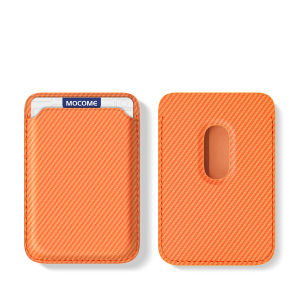 Carbon Fiber Texture Strong Magnet For Magsafe Card Holder Wallet For iPhone 17 16 15 14 Pro Max Magnetic Crdit Card Bag
