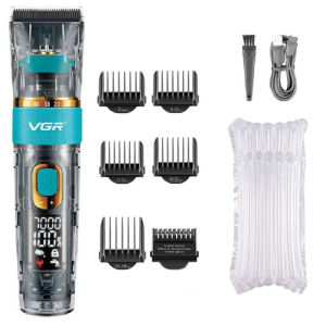 VGR | Máy Cắt Tóc Không Dây Chống Nước VGR V-695 Điều Chỉnh Ba Tốc Độ Lưỡi Dao Bằng Thép Không Gỉ Máy Cạo Lông Thân Cho Nam Sạc Nhanh