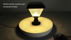 【2026 NEW】 Solar Gate Pillar Light LED 4 Tricolor Outdoor Lamp Waterproof IP65 Gate Wall Lights Outdoor Pillar Light Lampu Pagar Holder Outdoor Pillar Lights Automatic Sensor Warm White Post Lights Fence Post Garden lights Wall pillars 4 Colors COD