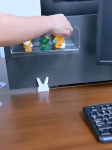 100 pcs Double -sided Glue Pads Adhesive Sticker for Blind Box Landscape Doll Foot Fixed Glue Transparent Seamless Patch