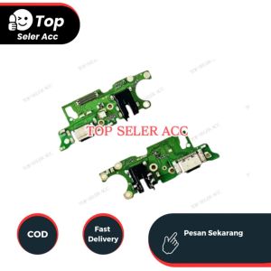 Konektor Papan Cas+Mic Oppo A60 Original With IC