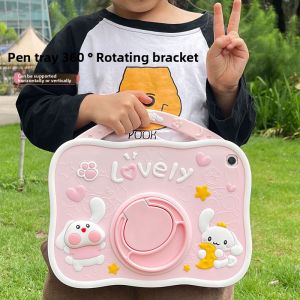 YINJIN | Ốp Lưng Silicone Có Khe Chứa Bút Cảm Ứng cho Máy Tính Bảng Huawei