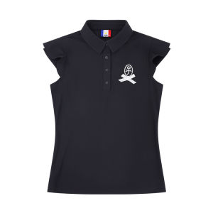 CASTELBAJAC GOLF | Summer Breathable Cooling Fashion Flounce Golf Polo Shirt