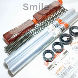 Paket Shockbreaker Depan Jupiter Z Burhan Vega R Old New 5TP Drat Shockbreaker Sepasang Oli Per Seal