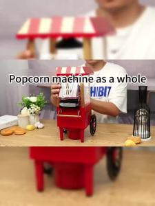 VOLTHUB Popcorn machine home mini popcorn machine electric mini popcorn machine