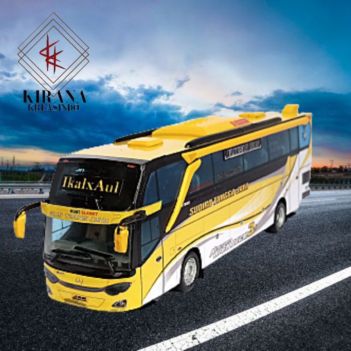Miniarur Bus SUDIRO TUNGGAL JAYA newJb3 kuning | Lazada Indonesia
