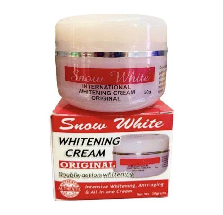 Snow white international whitening cream Lazada PH